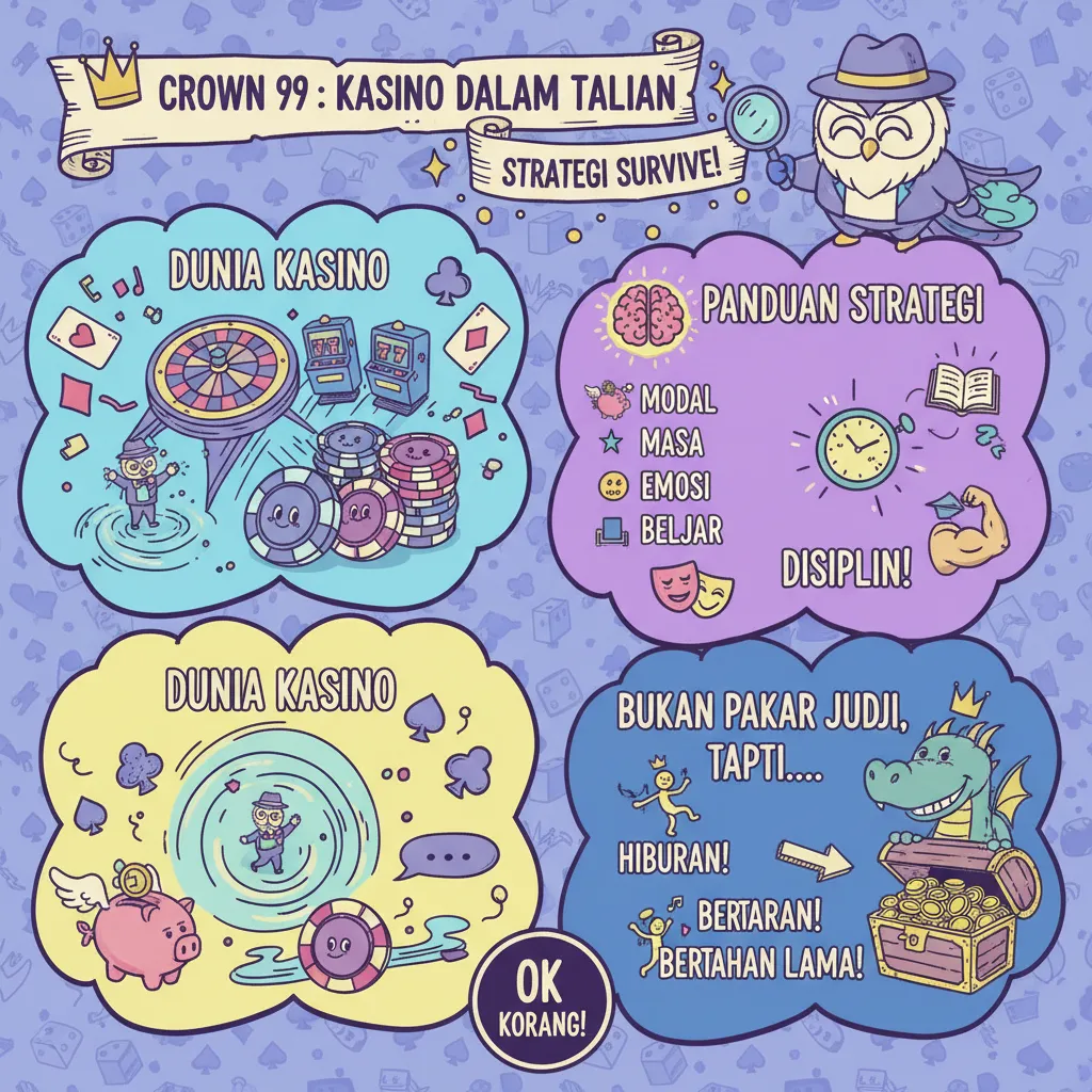 Panduan Crown 99: Strategi Kasino Dalam Talian & RTP Slot