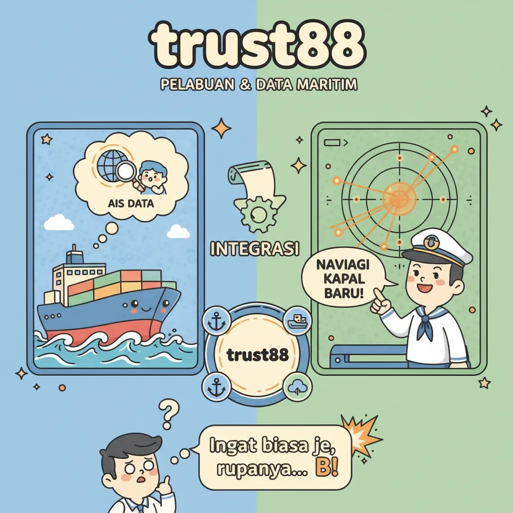 Integrasi Trust88 dalam Data AIS dan Navigasi