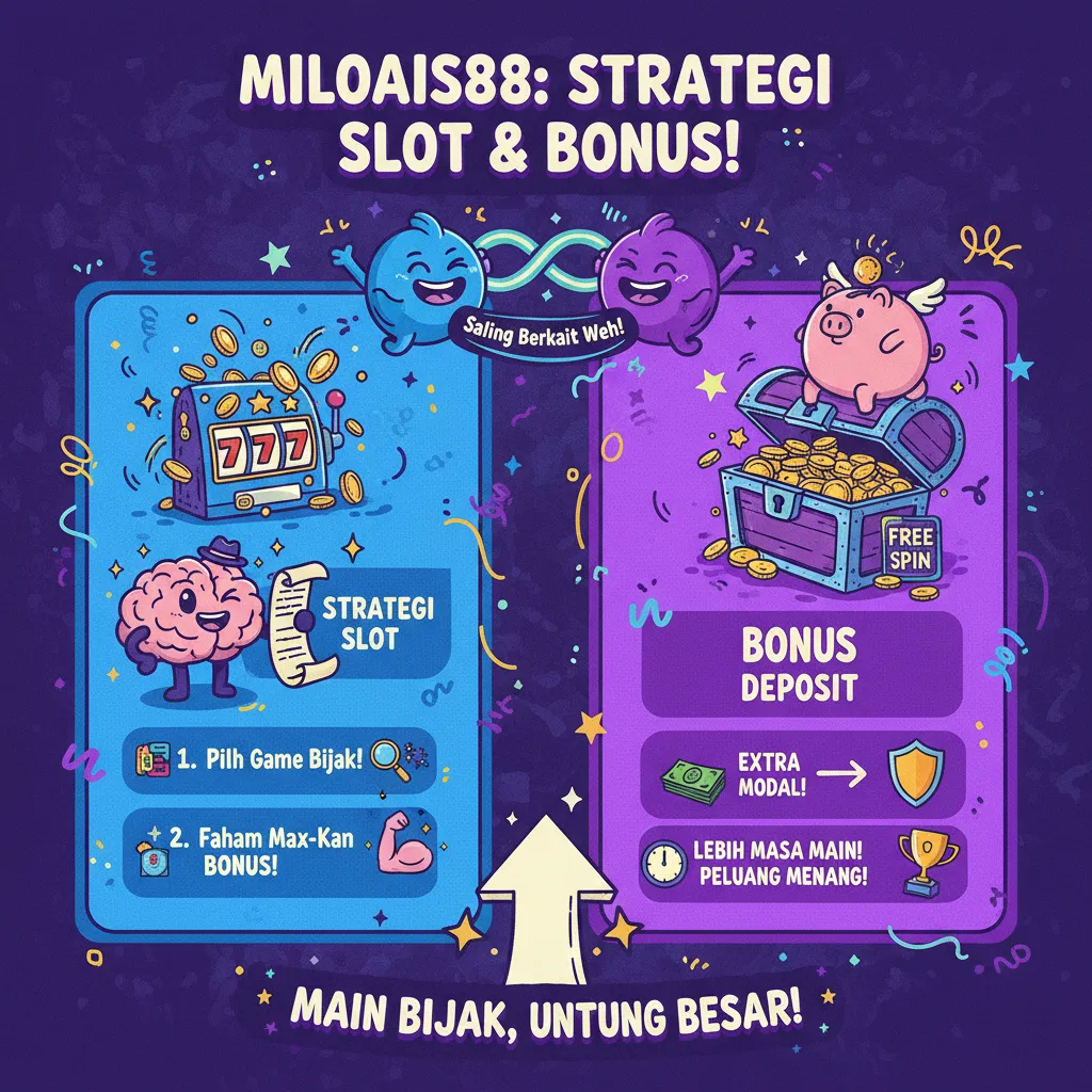 Strategi Slot Dalam Talian & Bonus Deposit Miloais88